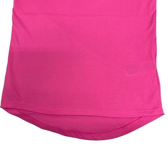 Spotted Zebra Girls size XXL 14 16 Pink cotton High low Pocket T-shirt top - Picture 4 of 11